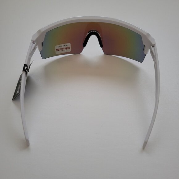 TRUE RELIGION Blade Shield Mirrored Sunglasses - NEW - Picture 3 of 9